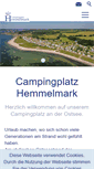 Mobile Screenshot of ostsee-camping-hemmelmark.de